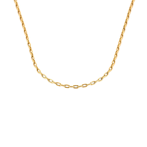 Collier Chaine maille forçat or jaune 58 Facettes CHA5342