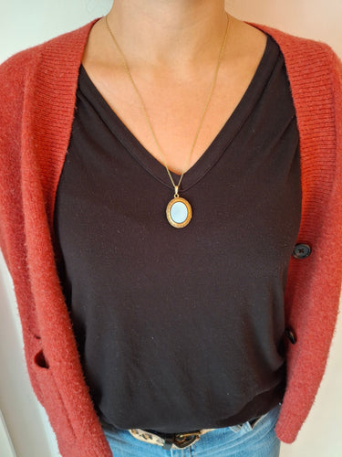 Pendentif Pendentif Photo En Or Et Onyx 58 Facettes 940723