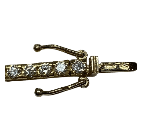 Bracelet Bracelet rivière de diamants en or 18k 58 Facettes