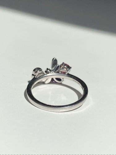 Bague 57 Bague CHAUMET en or blanc 18K modèle « Attrape-moi si tu m’aimes » 58 Facettes