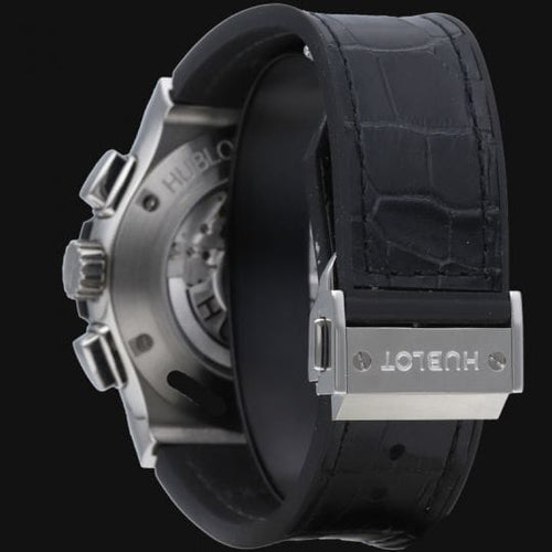 Montre Hublot Montre Classic Fusion 45 Chronograph Titanium Blue 58 Facettes MT43952