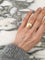 Bague 50 AUGIS - Bague d’amour en or jaune 58 Facettes