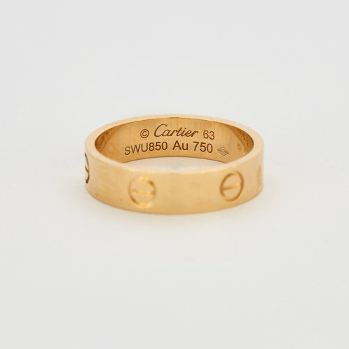 bague 63 CARTIER - Bague Love or jaune 58 Facettes L1