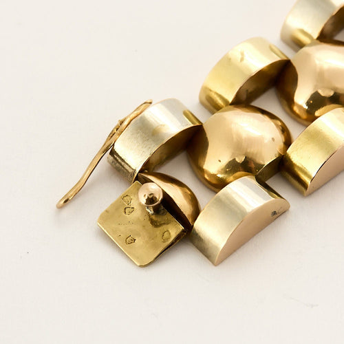 Bracelet Bracelet TanK en Or jaune, blanc et rose 58 Facettes CAS0106