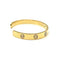 Bracelet Bracelet Love Cartier or jaune et 1 diamant , taille 18 58 Facettes