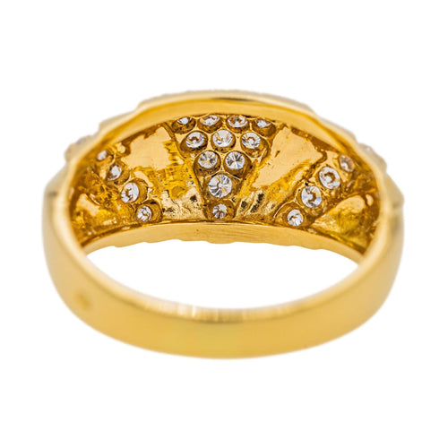 Bague 55 Bague Or jaune Diamant 58 Facettes 3670087CN