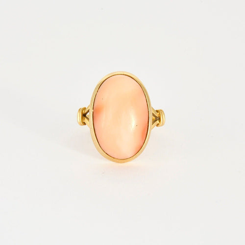 Bague 53 Bague corail peau d'ange 58 Facettes