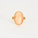 Bague 53 Bague corail peau d'ange 58 Facettes