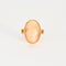 Bague 53 Bague corail peau d'ange 58 Facettes