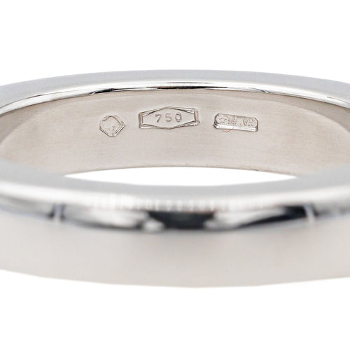 Bague 53 Omega Bague Ruban confort Or blanc Diamant 58 Facettes 3754386CN