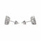 Boucles d'oreilles Boucles d'oreilles Puces Or blanc Diamant 58 Facettes 4061321CN