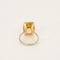 Bague 55 Bague Citrine 58 Facettes LP1173