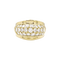Bague 60 Bague or jaune, diamants. 58 Facettes 34449
