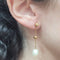 Boucles d'oreilles Boucles d'oreilles détachables en perles et or 18 carats 58 Facettes PE931T79
