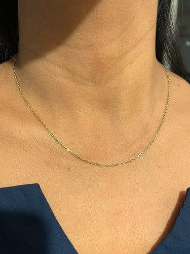 Collier Chaine or jaune 58 Facettes 094431