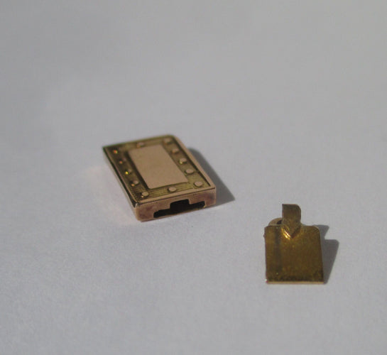 Collier Rare fermoir régional XIXe 58 Facettes