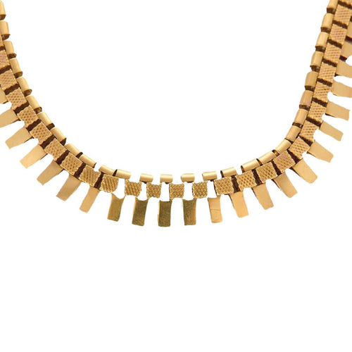 Collier Collier de passementerie or jaune 58 Facettes NAR0023