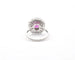Bague Bague en or blanc avec rubis de Birmanie de 2,34 ct et diamants 58 Facettes 14173