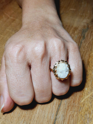 Ring Kame i roséguld 