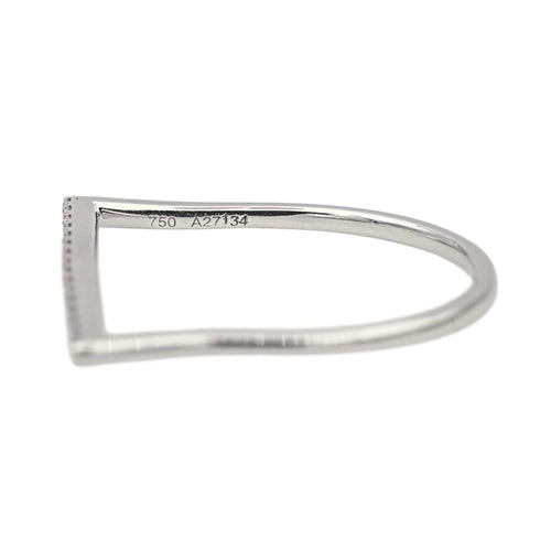 Bague 51 Messika Bague Gatsby Barrette Or blanc Diamant 58 Facettes 4098668RV