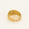 Bague 57.5 Bague en or jaune et rose diamantée 58 Facettes POI0046