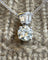 Collier Collier or blanc solitaire diamant 0,52 carat 58 Facettes