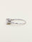 Bague 57.5 Bague solitaire or blanc diamant 0,70 ct 58 Facettes 1196