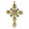 Pendentif Grandeur baroque des années 1680 : un pendentif en forme de croix en diamant 58 Facettes 22276-0136
