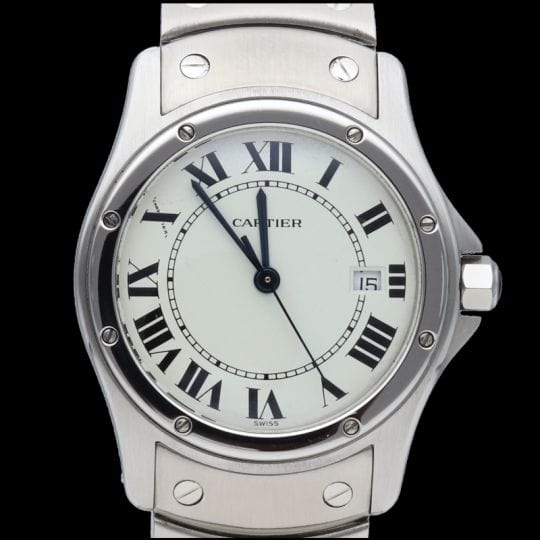 Montre Cartier Montre Santos Ronde 58 Facettes MT40299