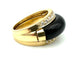 Bague 53 VAN CLEEF & ARPELS. Collection "Arlequine", bague vintage or, diamants, onyx ou nacre 58 Facettes