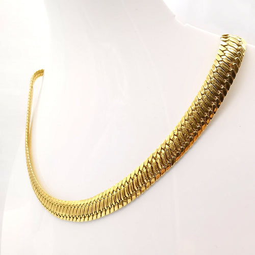 Collier Collier en or jaune 18 carats 58 Facettes