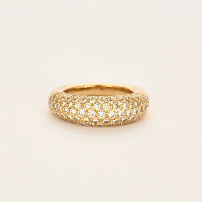 CHAUMET - Geelgouden ring met diamanten