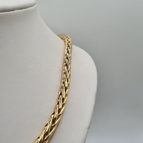 Collier Chaine palmier or jaune 58 Facettes