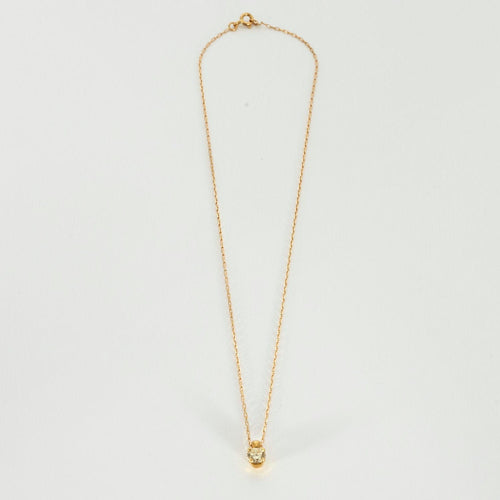 黄金项链 单钻戒