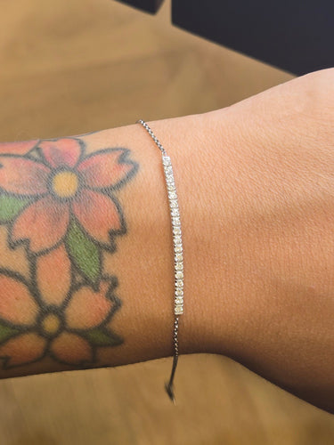 Bracelet Bracelet en or blanc 18 carats 58 Facettes