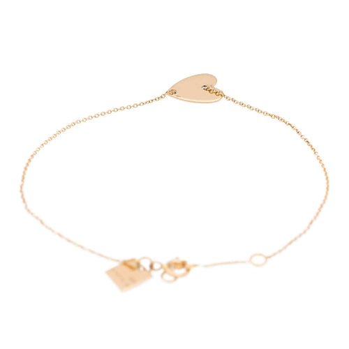 Bracelet Ginette NY Bracelet Cœur  Or rose 58 Facettes 2682446CN