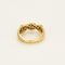 Anello Treccia di Diamanti oro giallo 
