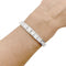Bracelet Bracelet ligne en or blanc, 4 carats de diamants. 58 Facettes 34994