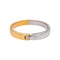 Guy Laroche Yellow gold ring, white gold 