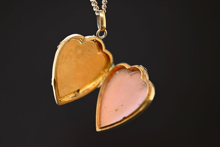 Pendentif Médaillon photo doré 58 Facettes