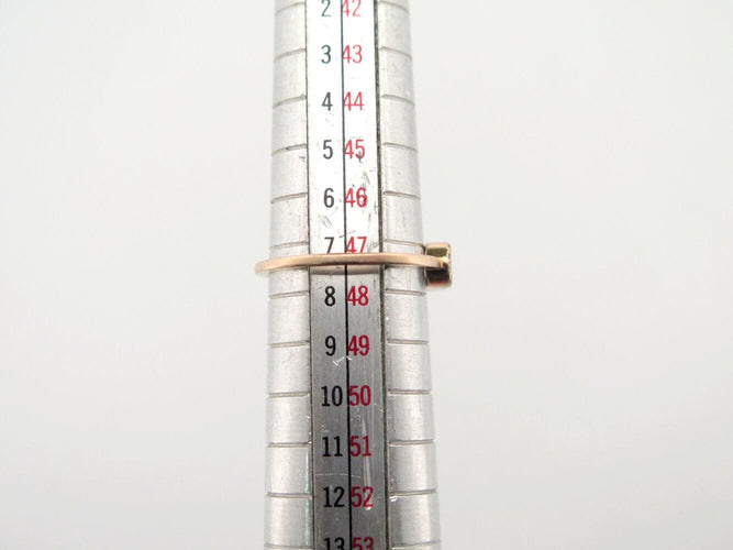 Bague 47 bague MESSIKA move uno semi pavee 04705-pg or rose 18k & diamants t47 58 Facettes 272292