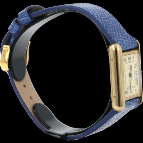 Montre Cartier Montre Tank Vermeil 58 Facettes MT44882