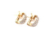 Boucles d'oreilles Boucles d'oreilles or jaune 750 mil et diamants 58 Facettes