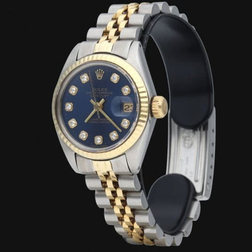 Montre Rolex Montre Date Just Or Jaune 18K / Acier Lady 58 Facettes MT41174