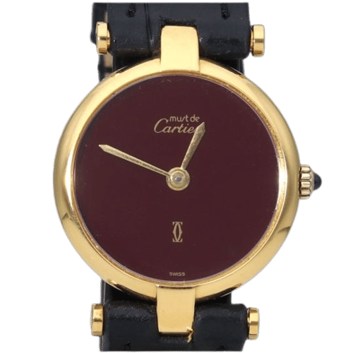 Montre Cartier Montre Must De Cartier Vermeil 58 Facettes MT44366