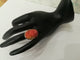 Bague 57 Bague Camée Corail 58 Facettes