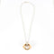 Collier Collier bicolore or rose et blanc, diamants 58 Facettes