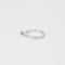 Bague Solitaire or blanc Diamant 58 Facettes LP1068/12