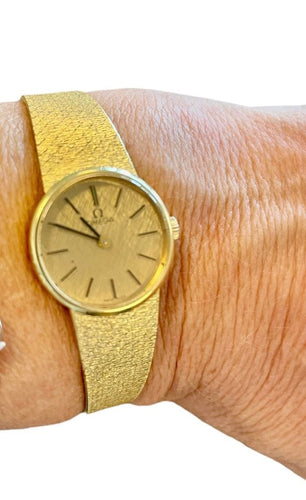 Montre OMEGA - Montre or jaune 58 Facettes