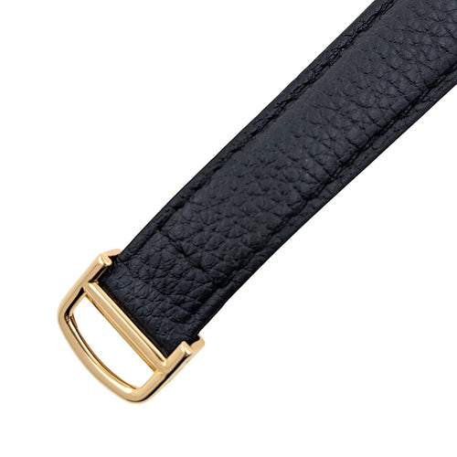 Montre Cartier Tank Louis Cartier Moonphase Calendar Date 819001 Large GM 18k Gold Folding Clasp Papers 58 Facettes